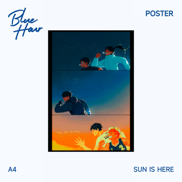 Sun is Here A4 Poster