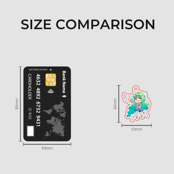 Clear Acrylic Keychains