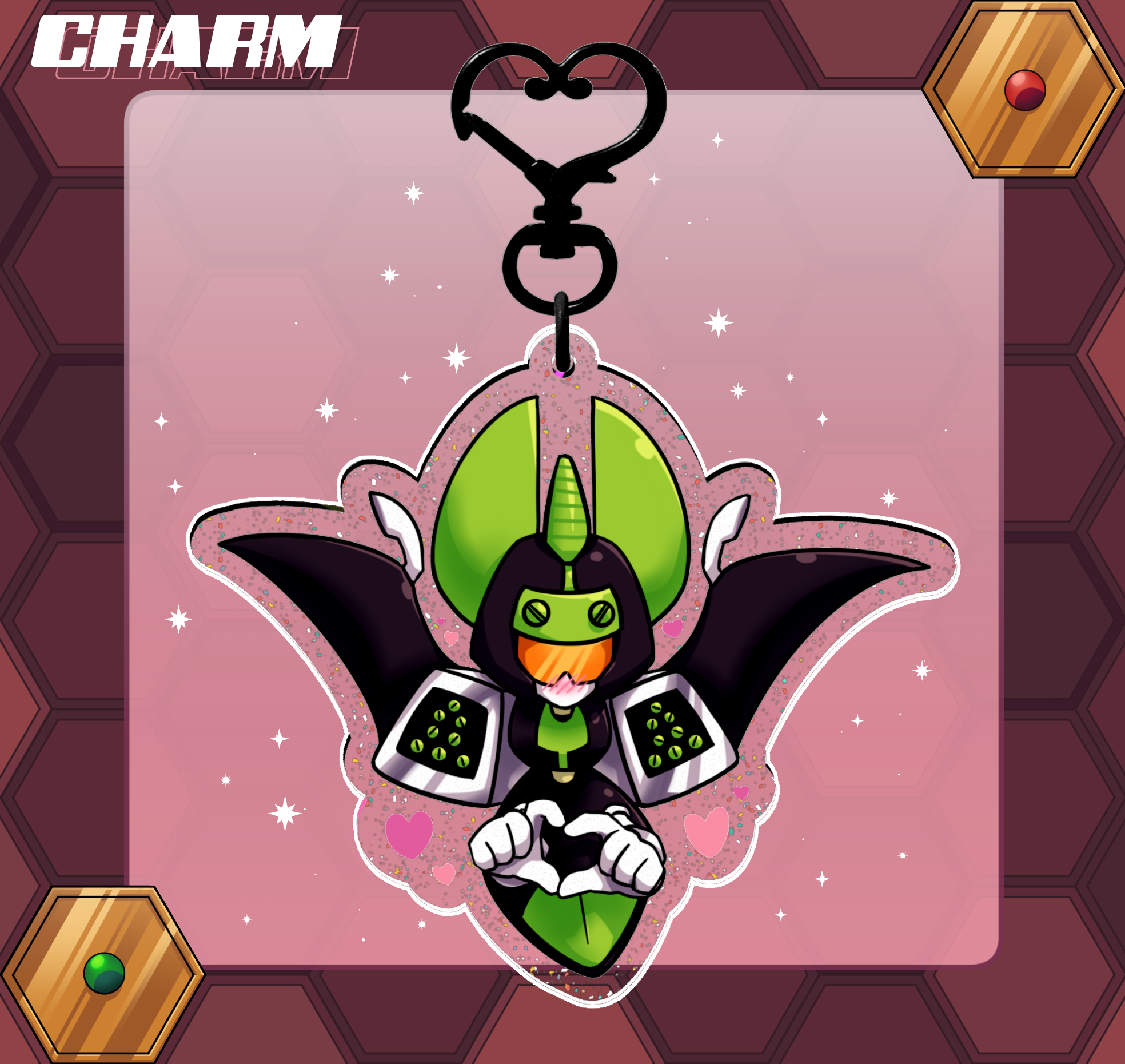 Gaufbullet Valentine Charm