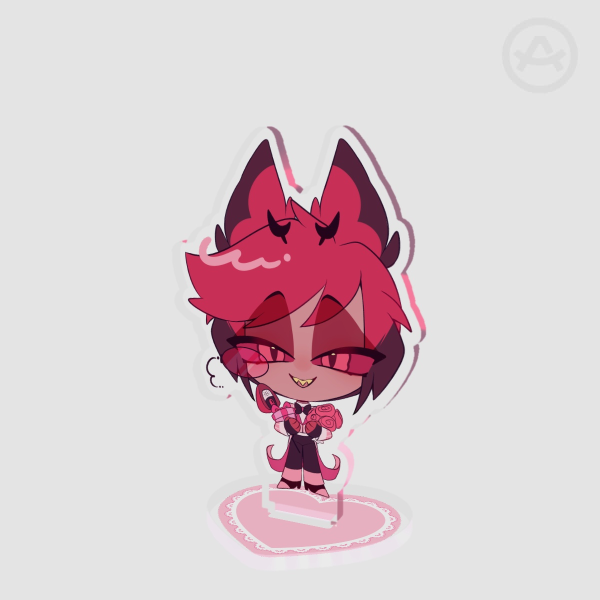 Pink-suited Alastor || 7cm Standee