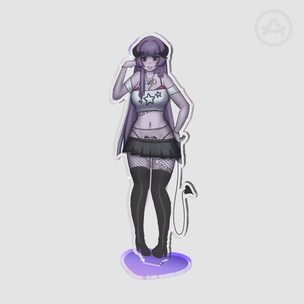 Ryn Original Character Clear Acrylic Standees