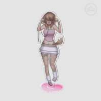 Koko Original Character Clear Acrylic Standees 15cm