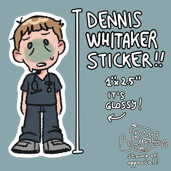 sick whitaker sticker! (literally)