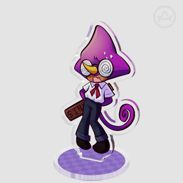 Rotten girl (boy) Espio the Chameleon acrylic standee!