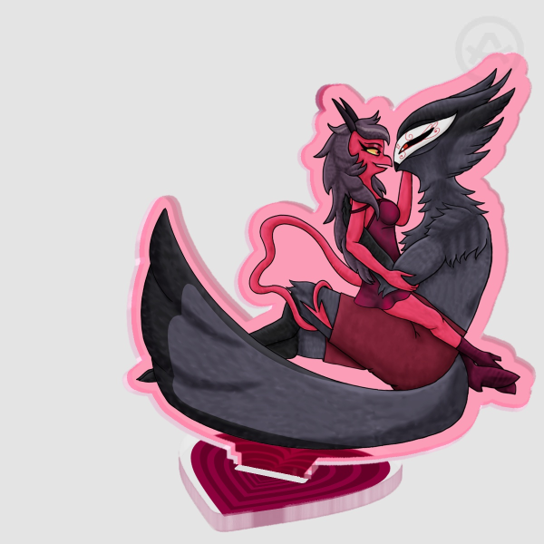 Paimon x Tilla clear standee