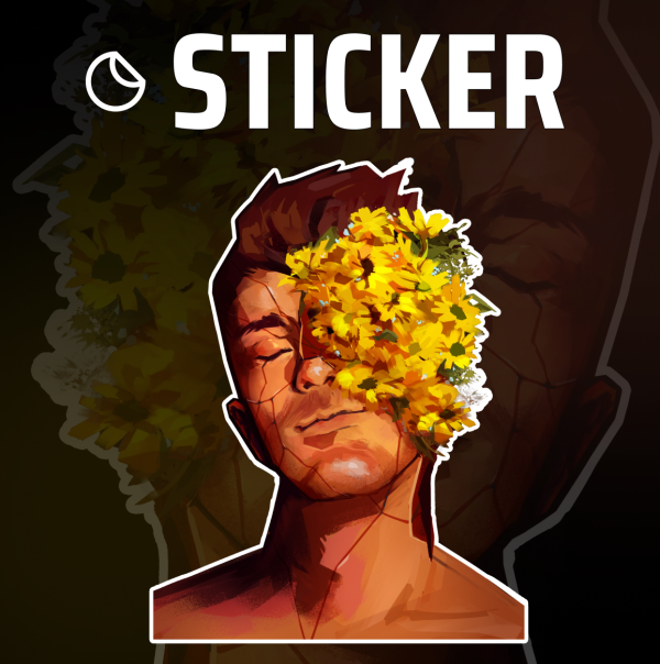 [SOAP] 4cm x 5cm die cut sticker