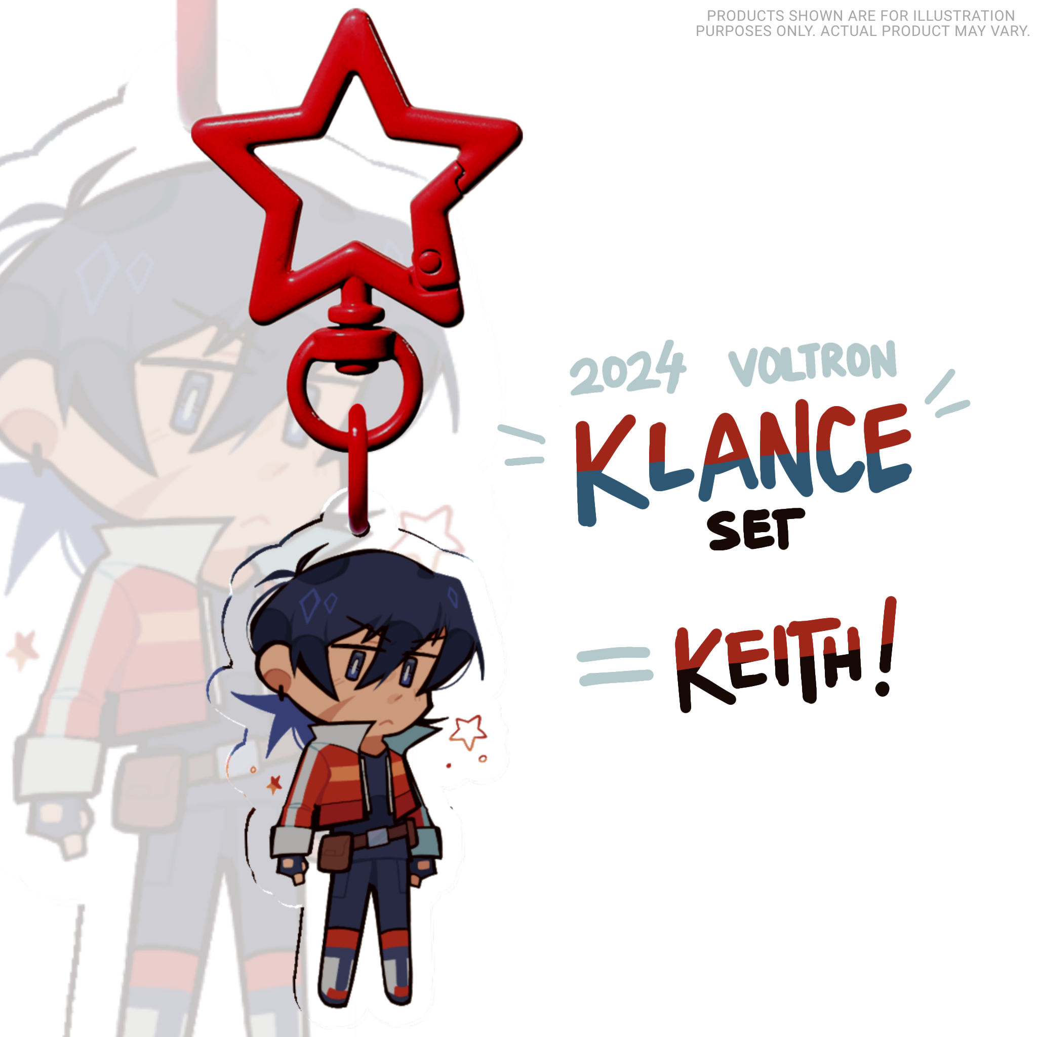 Keith Keychain! [ 2024, Voltron ]