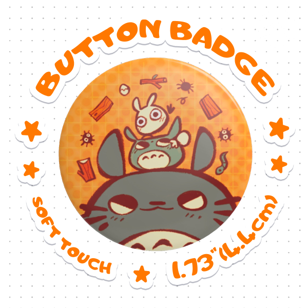 Totoro tower! - Badge [Studio Ghibli]