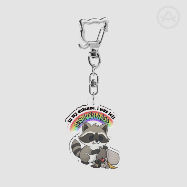 Raccoon Keychain