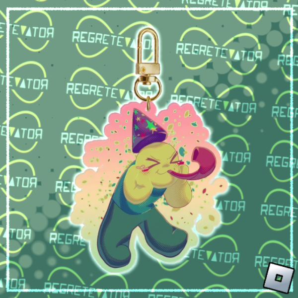 Party Noob keychain (Regretevator)