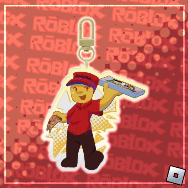 Elliot keychain (Work at a Pizza Place Roblox)