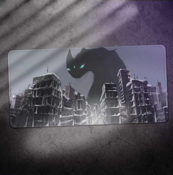 Winter Luna Monster Mousepad