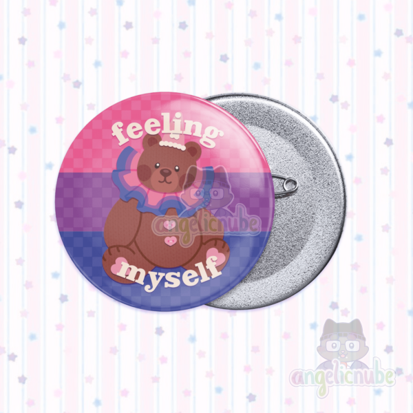 Bisexual Button Pin