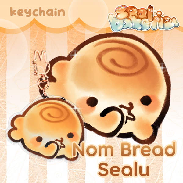 Nom Sealu -  Epoxy Glitter Acrylic Keychains