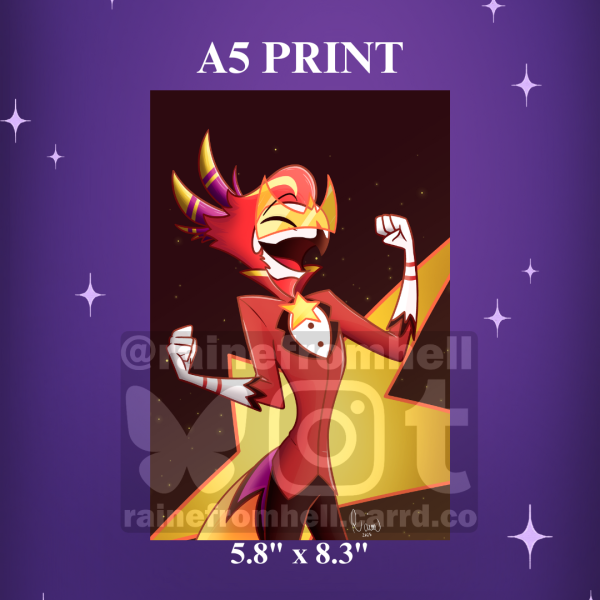 [A5 Print] Vassago | Helluva Boss