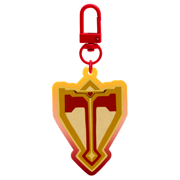 Jayce Talis Acrylic Colored Edge Keychains [Arcane, Jayvik]