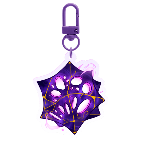 Viktor Hexcore Colored Edge Acrylic Keychain [Arcane, Jayvik]