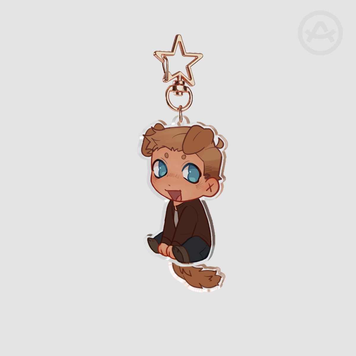 Steve Rogers tail wag keychain (MCU)