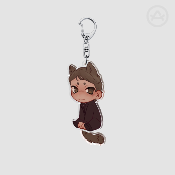 Hannibal Lecter tail wag keychain (Hannibal)