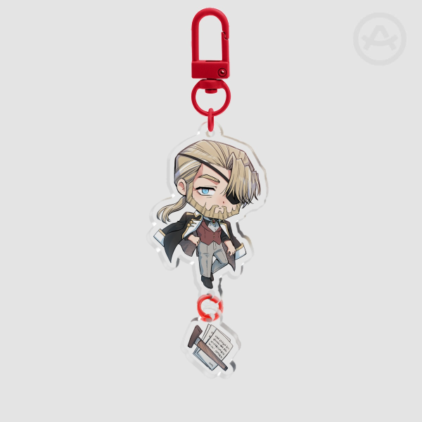 [FILWMEG] Williame - Linked Acrylic Keychain