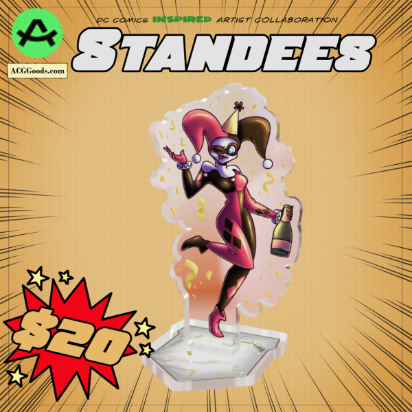 Harley Quinn New Year Standee