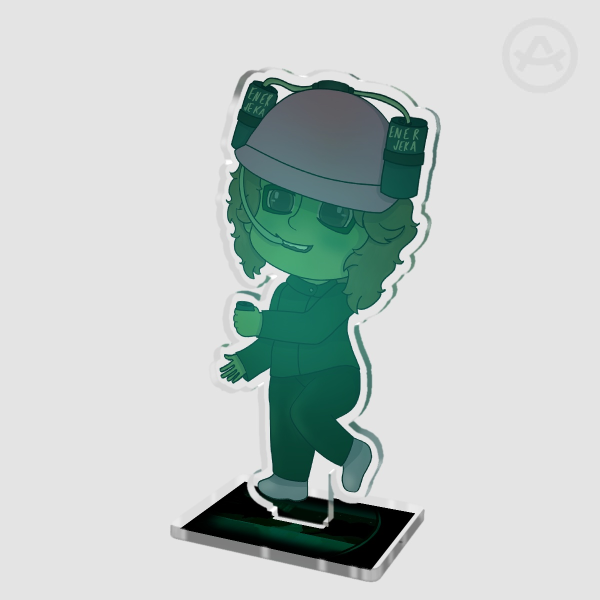 NINAH Enerjeka Addict Fan Merch Clear Acrylic Standees