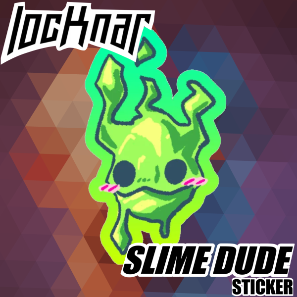 Slime Dude Sticker (Locknar)