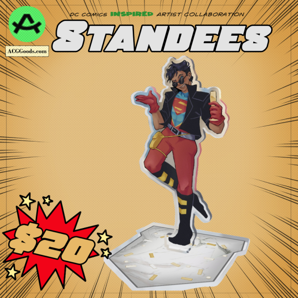 Superboy Kon-El New Year's Standee