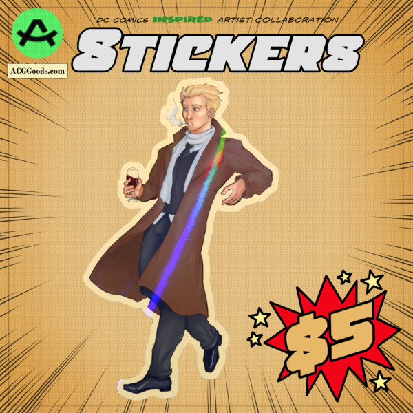 New Years Constantine Sticker