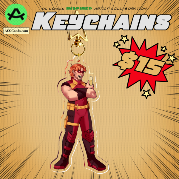 Arsenal Roy Harper New Year's Keychain