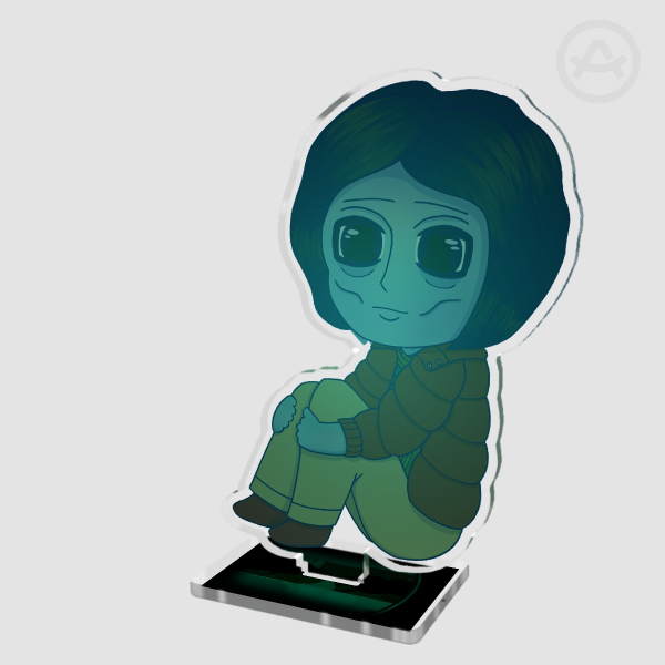 NINAH Coat Guy Fan Merch Clear Acrylic Standees