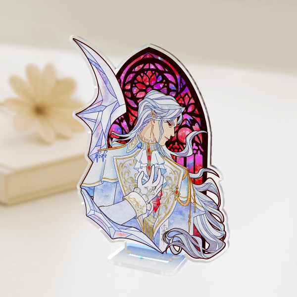15CM SYLUS ACRYLIC STANDEE LOVE AND DEEPSPACE Clear Acrylic Standee