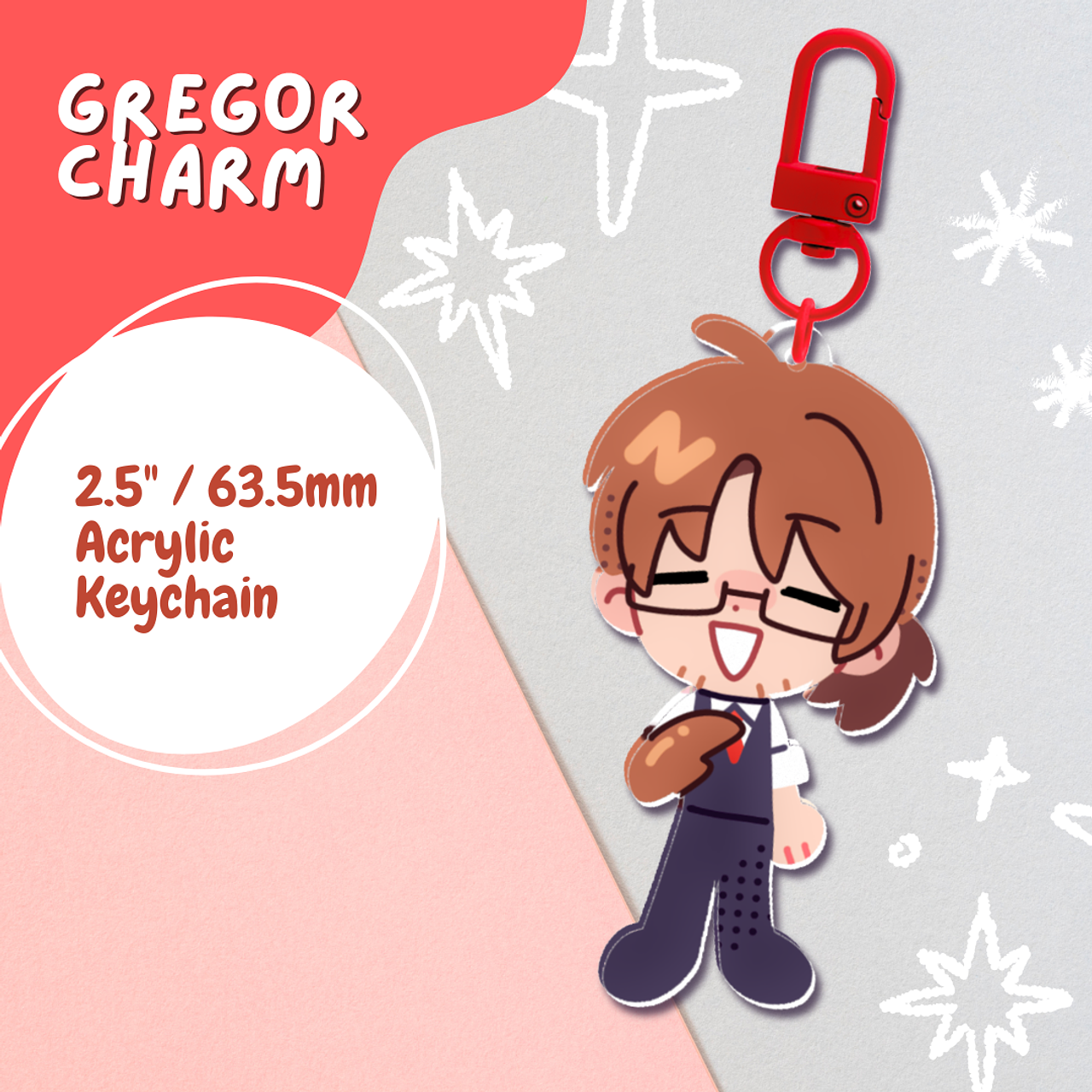 (Limbus Company) Gregor Keychain
