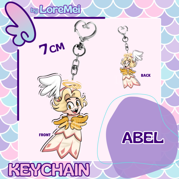 ꒰𑁬°Abel°໒꒱ || Acrylic Keychain