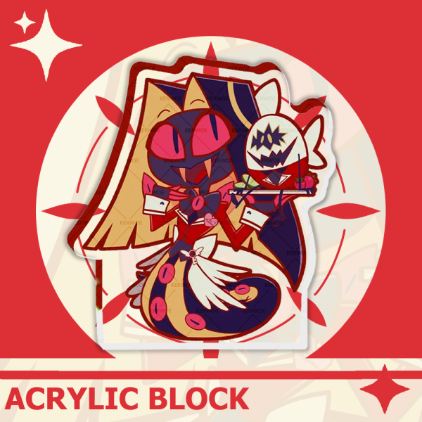 Cafe Sir Pentious - Acrylic Block