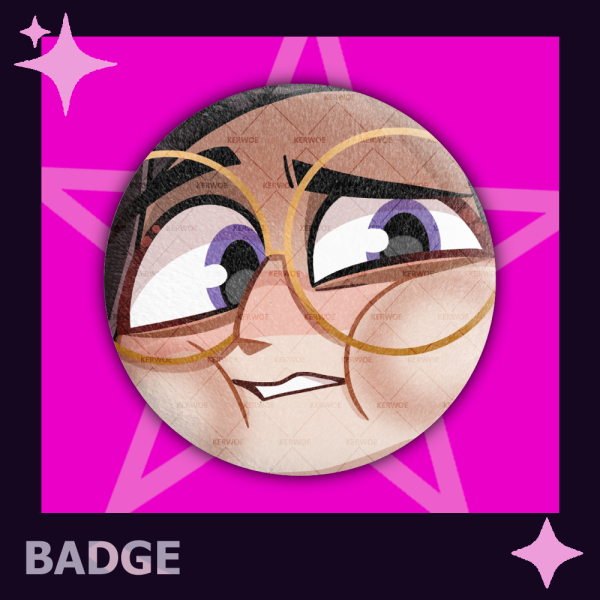 Pinchable Pendleton - Plush Badge