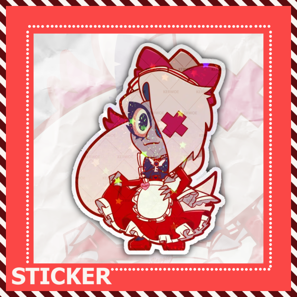 Cafe Vaggie - Die Cut Stickers