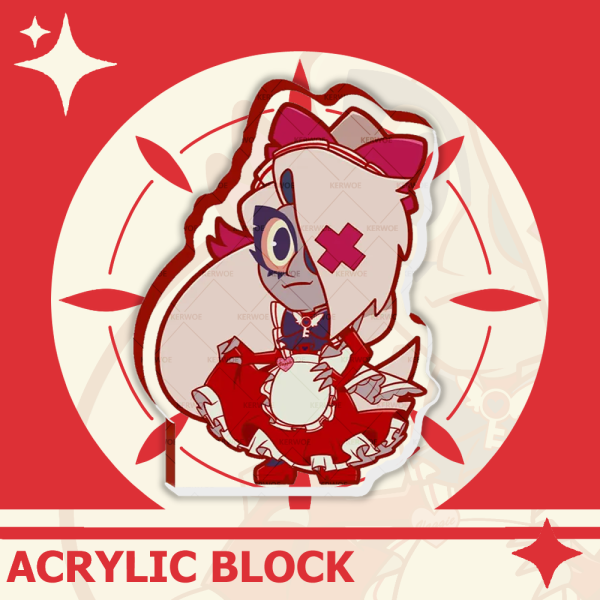 Cafe Vaggie - Acrylic Block