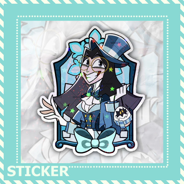 Winter Human Pentious - Die Cut Sticker