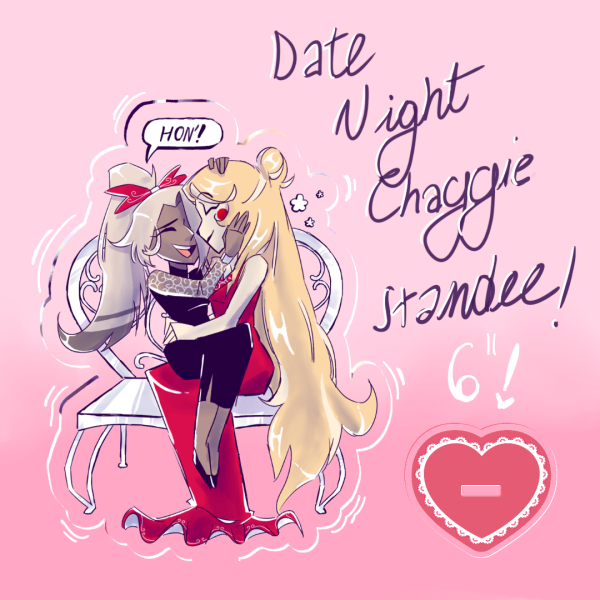 Date Night Chaggie Standee