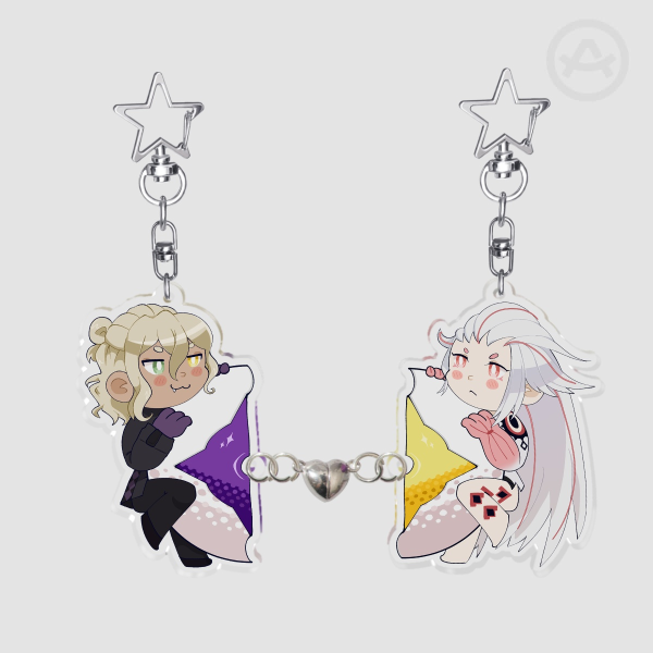 Date & Aiba magnetic linking keychains [AITSF]