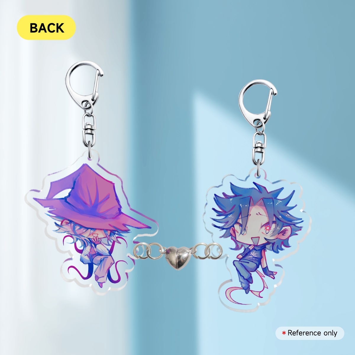 AzureTime | TwoTime × Azure | Forsaken | Acrylic Magnet Keychains
