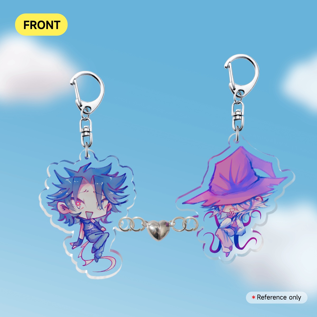 AzureTime | TwoTime × Azure | Forsaken | Acrylic Magnet Keychains