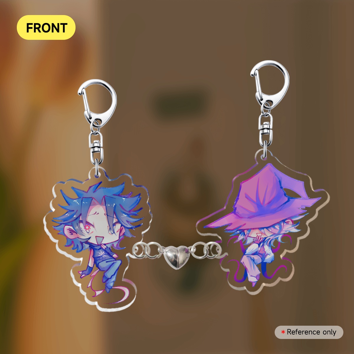 AzureTime | TwoTime × Azure | Forsaken | Acrylic Magnet Keychains