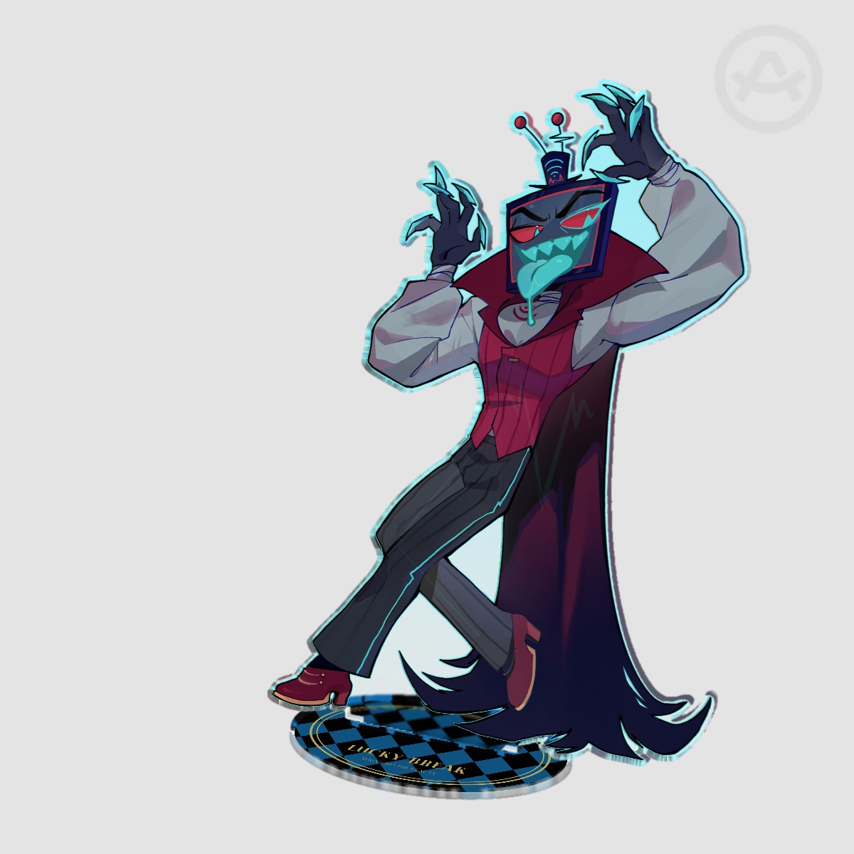 Vampire Vox - Hazbin Hotel standee