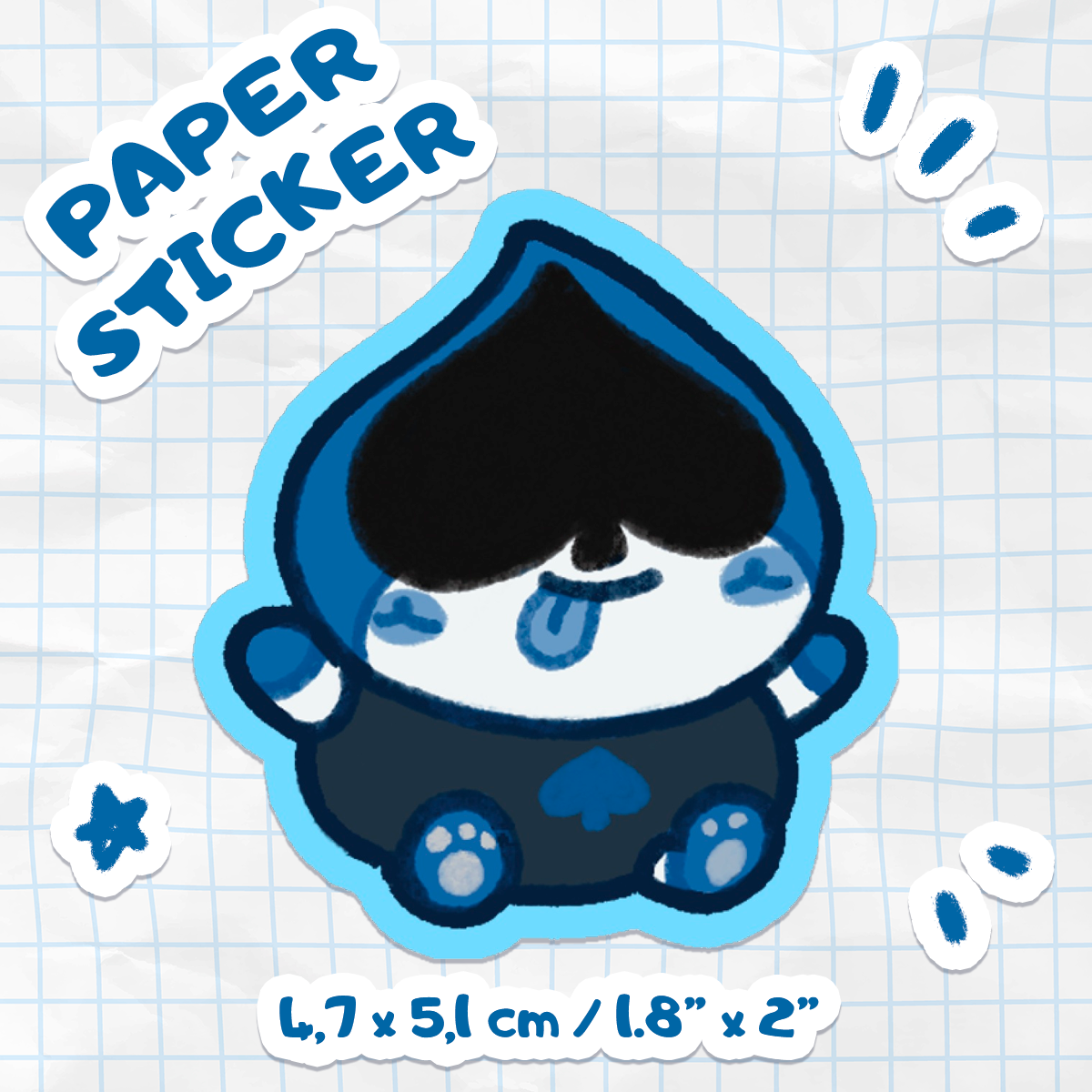 Lancer Plush - Sticker [Deltarune]