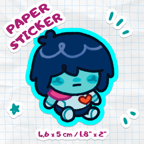 Kris Plush - Sticker [Deltarune]