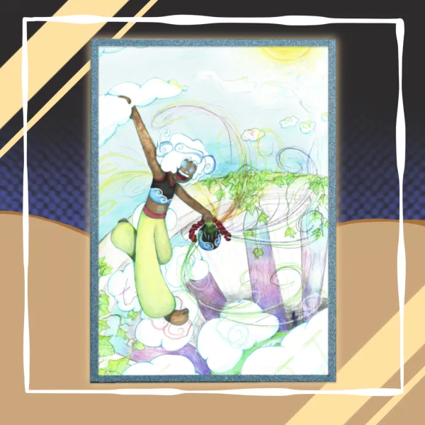 Eolo Aeolus enjoys himself Art Boards