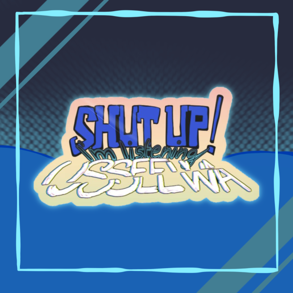 SHUT UP! I'M LISTENING TO USSEEWA (Stickers)