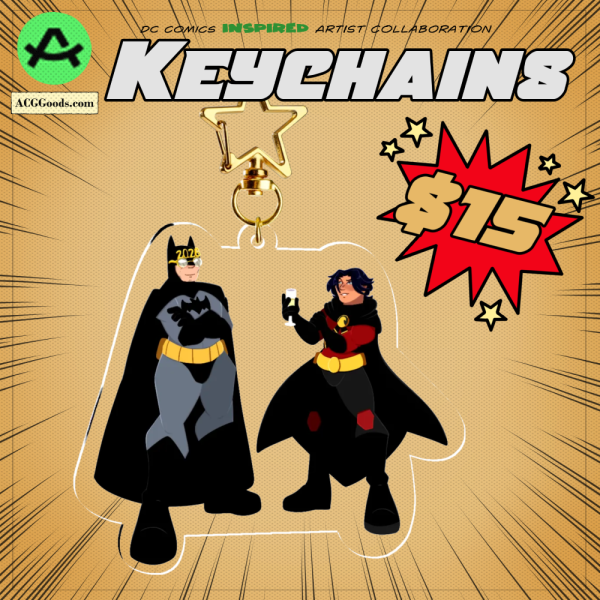 Dc Collab- New Year Keychain